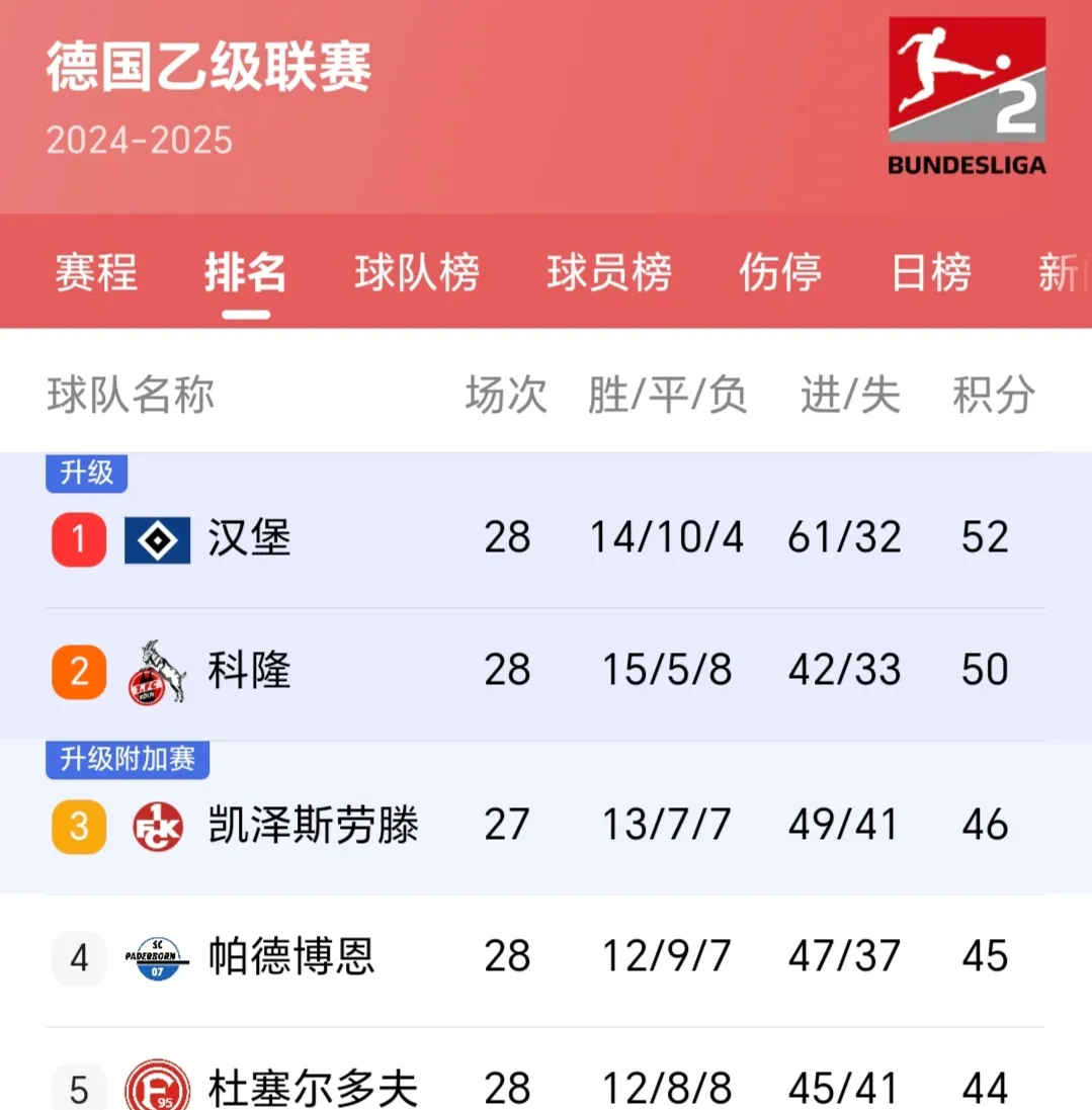 汉堡主场告捷，德甲排名上升的简单介绍