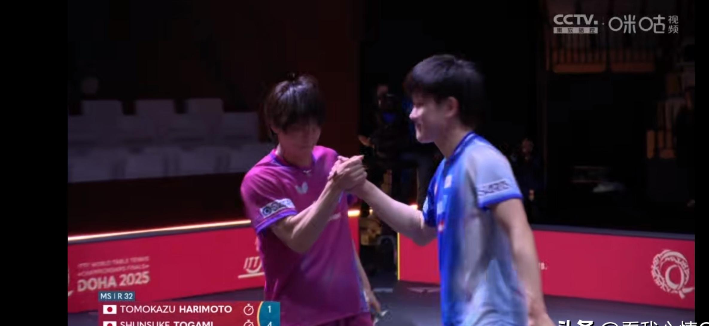 关于比利时乒乓球队爆冷法国乒乓球队，张本智和送出助攻的信息